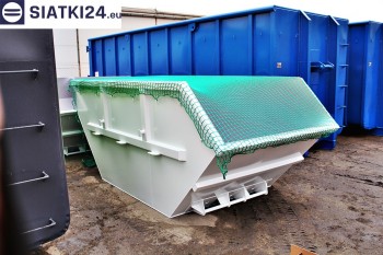 Siatki Piekary Śląskie - Siatka przykrywająca na kontener - zabezpieczenie przewożonych ładunków dla terenów Piekar Śląskich